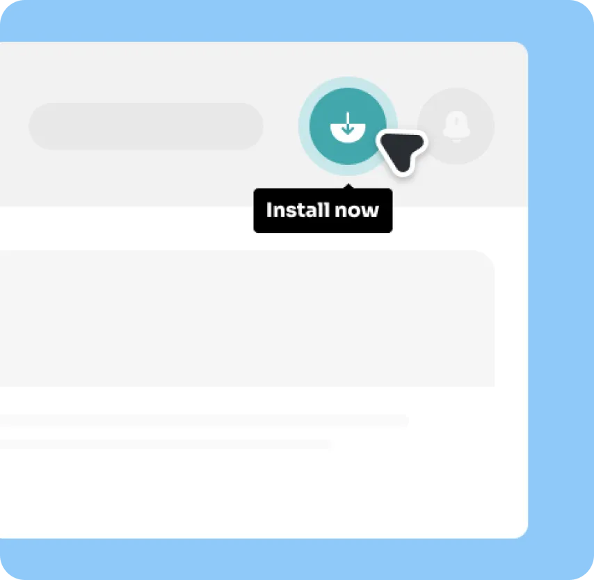 install now Graphic